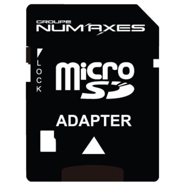 NUM'AXES microSD mälukaart 8 GB adapteriga