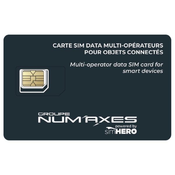 NUM'AXES multioperaatori SIM-kaart rajakaamerale