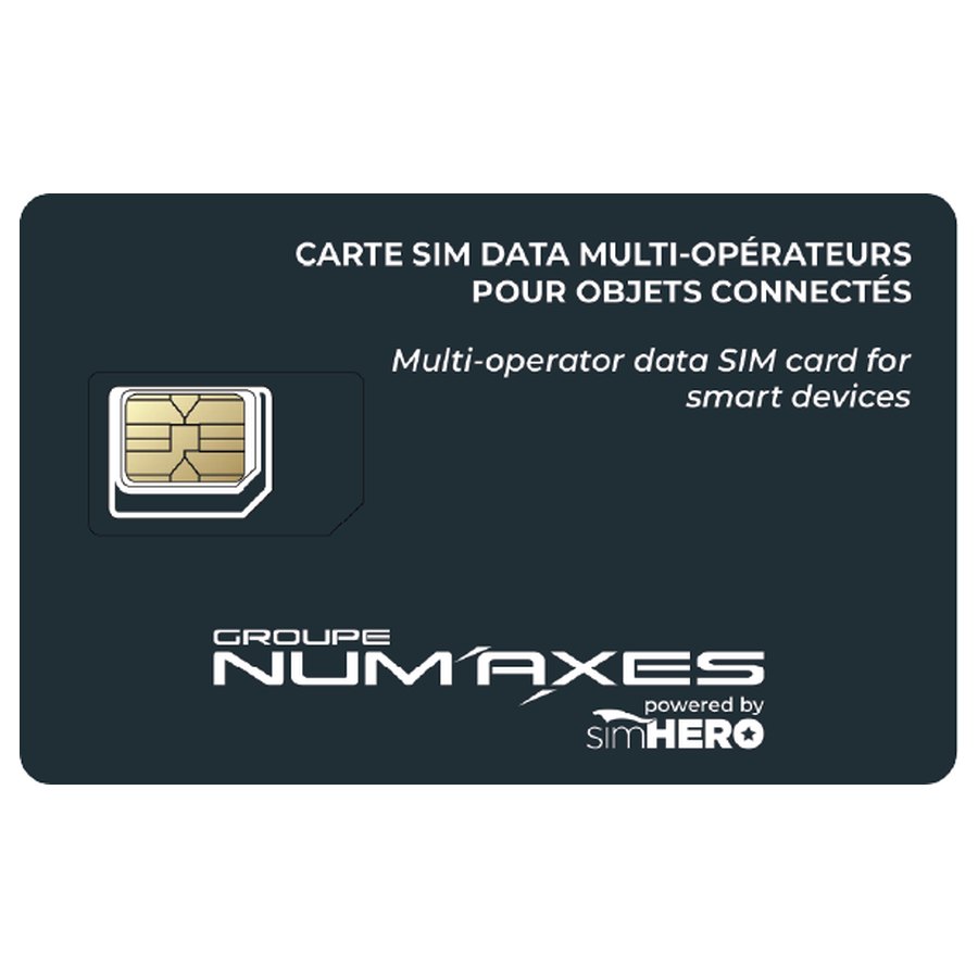 NUM'AXES multioperaatori SIM-kaart rajakaamerale