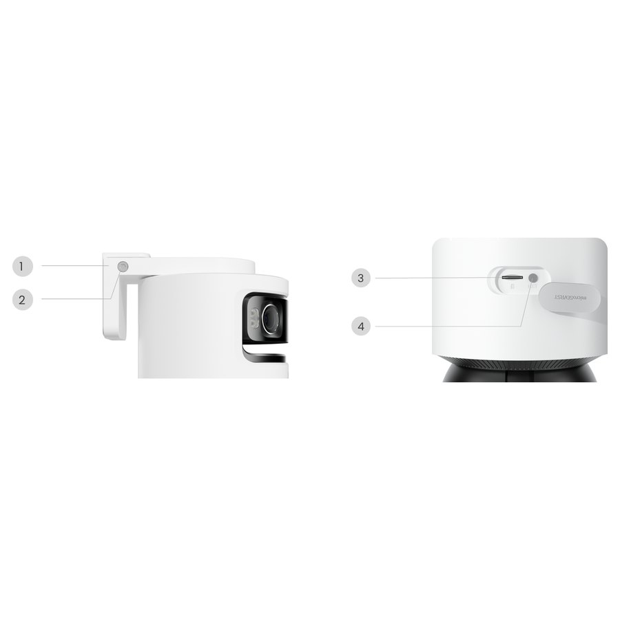 Reolink OMVI 3i WiFi küljelt ja tagant