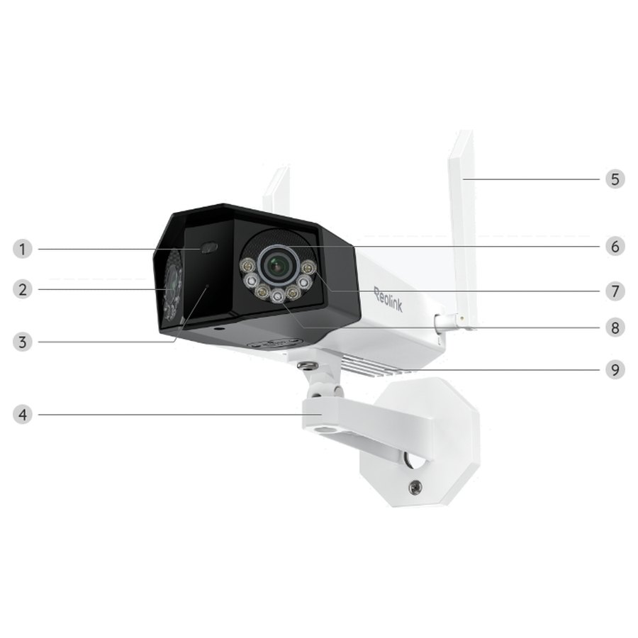 Reolink Duo 3 WiFi eestvaade