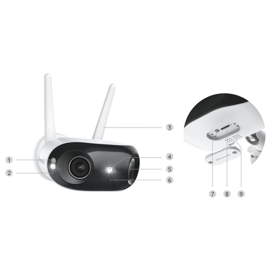 Reolink Elite WiFi eestvaade