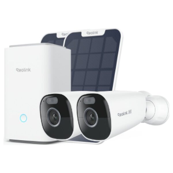 Reolink Home Hub komplekt: 2 × Argus Eco Ultra + Home Hub, 8 MP