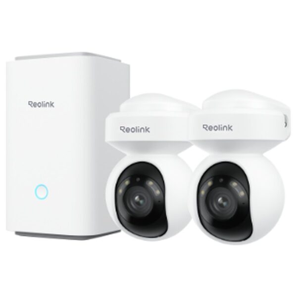 Reolink Home Hub komplekt: 2 × E1 Outdoor + Home Hub, 5 MP