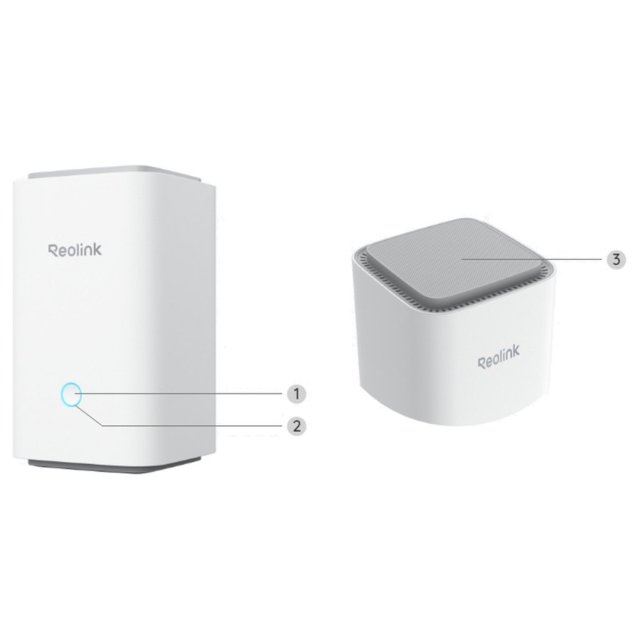 Reolink Home Hub eest ja pealt