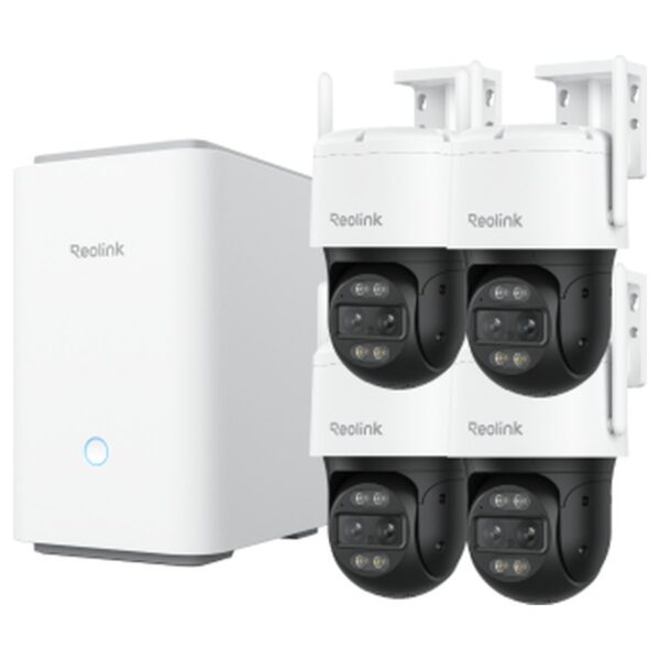 Reolink Home Hub Pro komplekt: 4 × TrackMix WiFi + Home Hub Pro, 8 MP