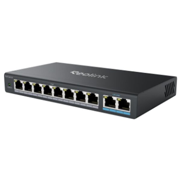 Reolink RLA-PS1 PoE-switch, 8 porti