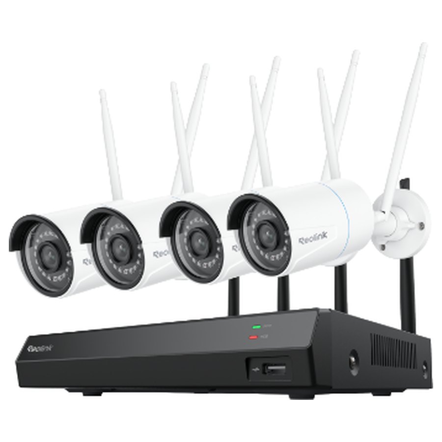 Reolink RLK12-500WB4 WiFi-valvekomplekt: salvesti + 4 kaamerat, 5 MP