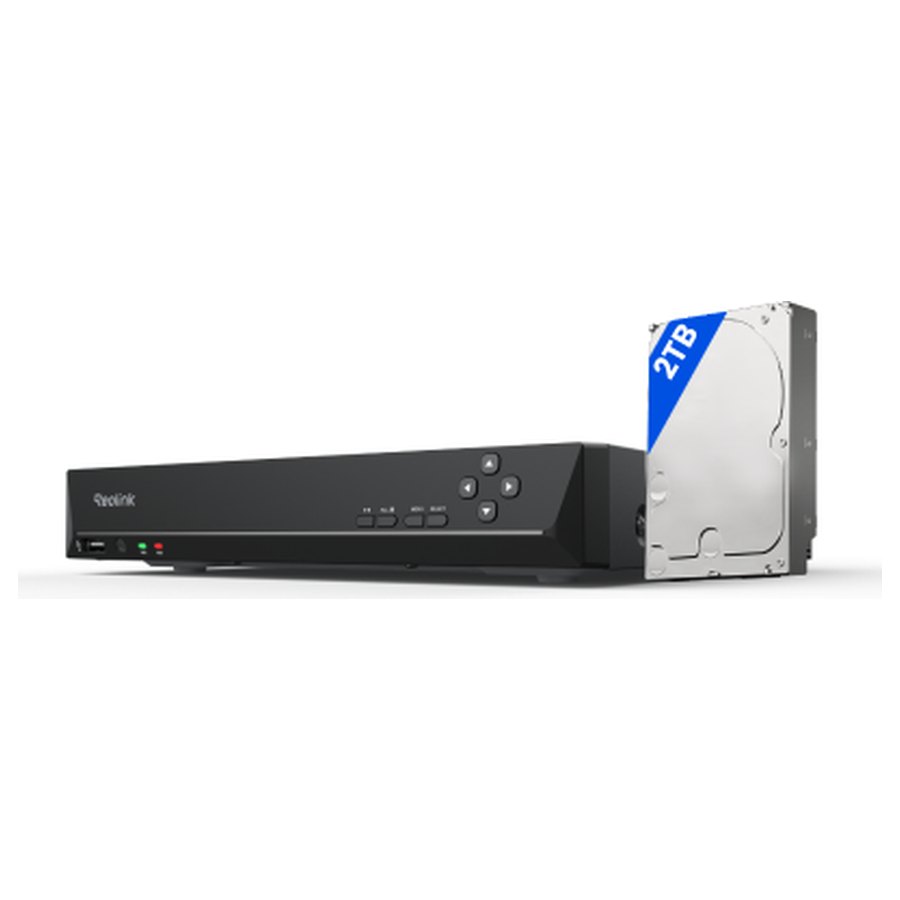 Reolink RLN8-410 võrgusalvesti, 8 PoE-porti ja 2 TB ketas