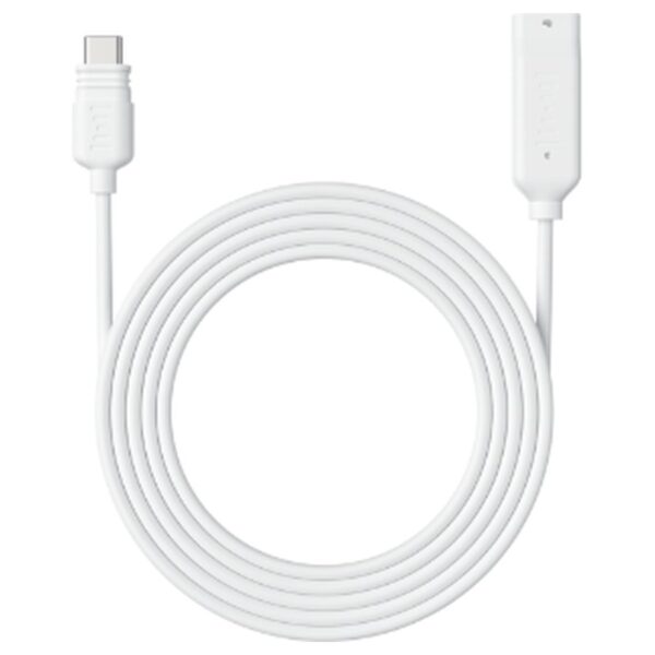 Reolink USB-C pikenduskaabel päikesepaneelile, valge
