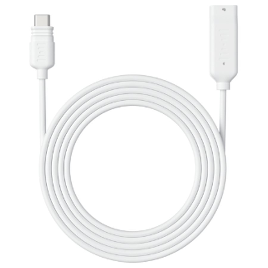 Reolink USB-C pikenduskaabel päikesepaneelile, valge