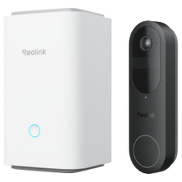Reolink videouksekella komplekt: Video Doorbell (Battery) + Home Hub, 4 MP