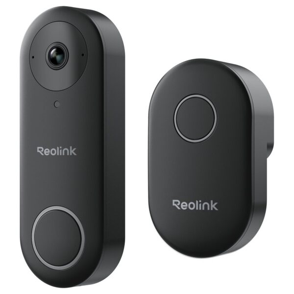 Reolink Video Doorbell PoE videouksekell, must