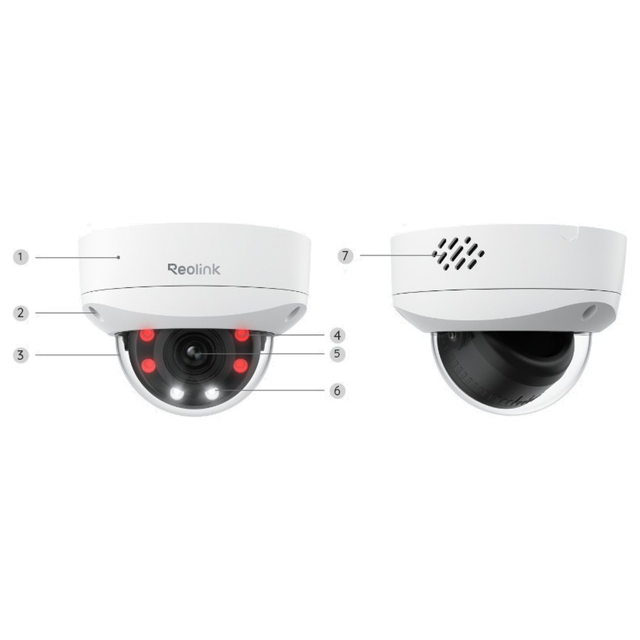 Reolink RLC-843A eest ja tagant