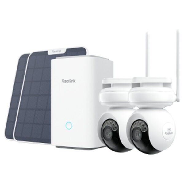 Reolink Home Hub komplekt: 2 × Altas PT Ultra + Home Hub, valge