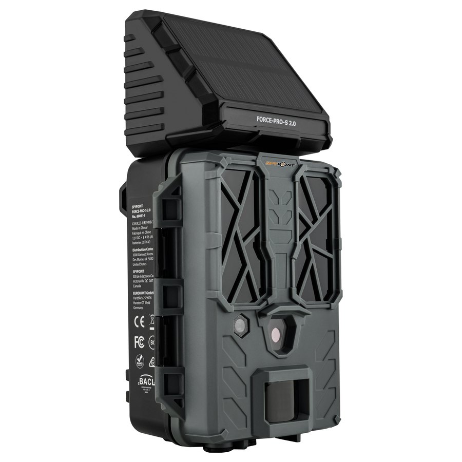 SPYPOINT FORCE-PRO-S 2.0 solar-rajakaamera