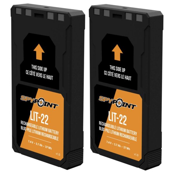 SPYPOINT LIT-22 liitiumaku, 2 tk komplekt
