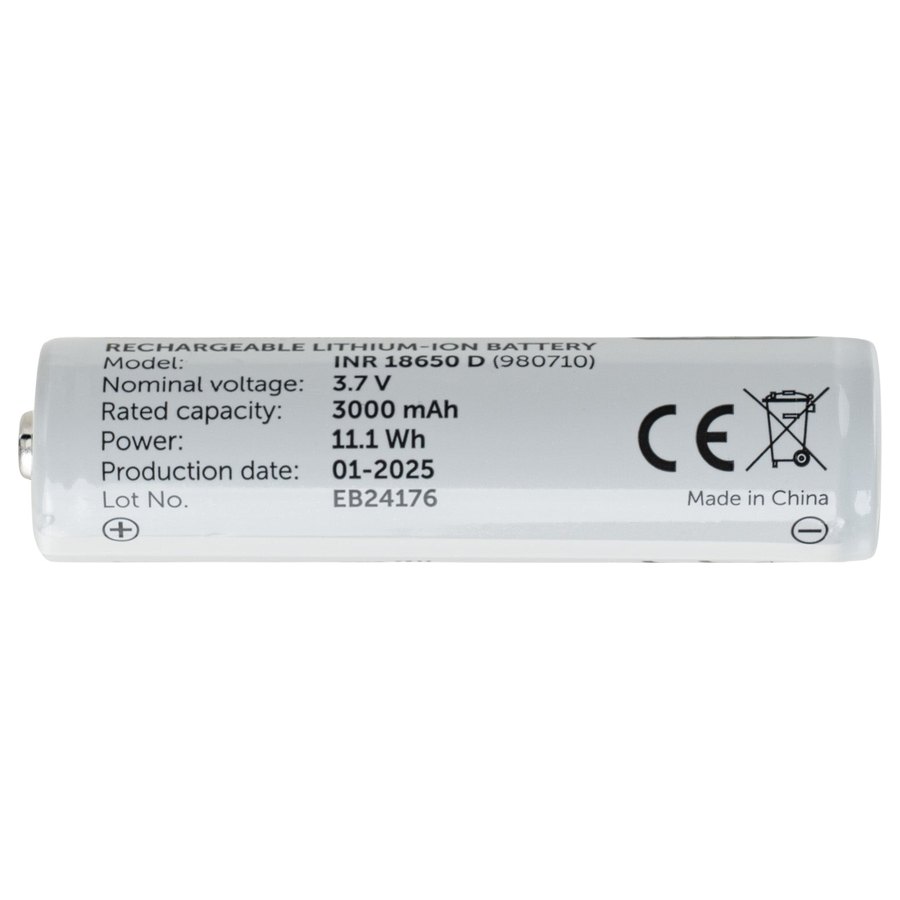 DÖRR 18650 liitiumakud 3000 mAh, 4 tk