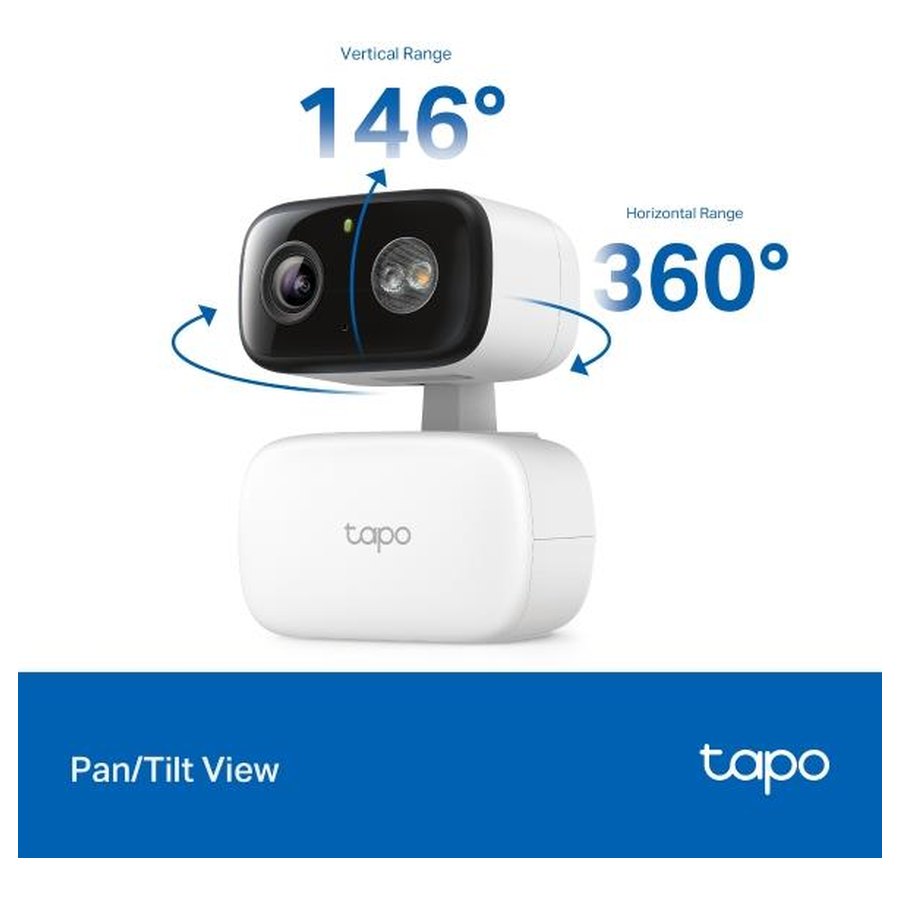 Tapo C206 pööratav kaamera sise/õue, Full HD