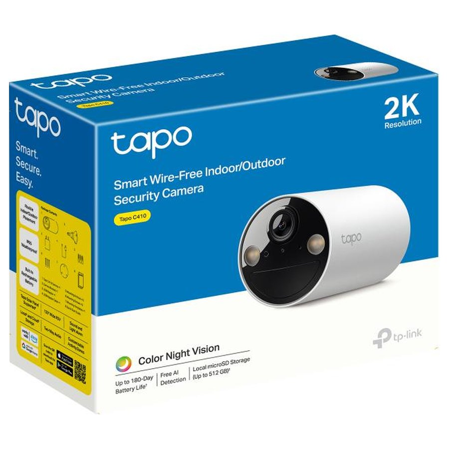 Tapo C410 akukaamera, 2K