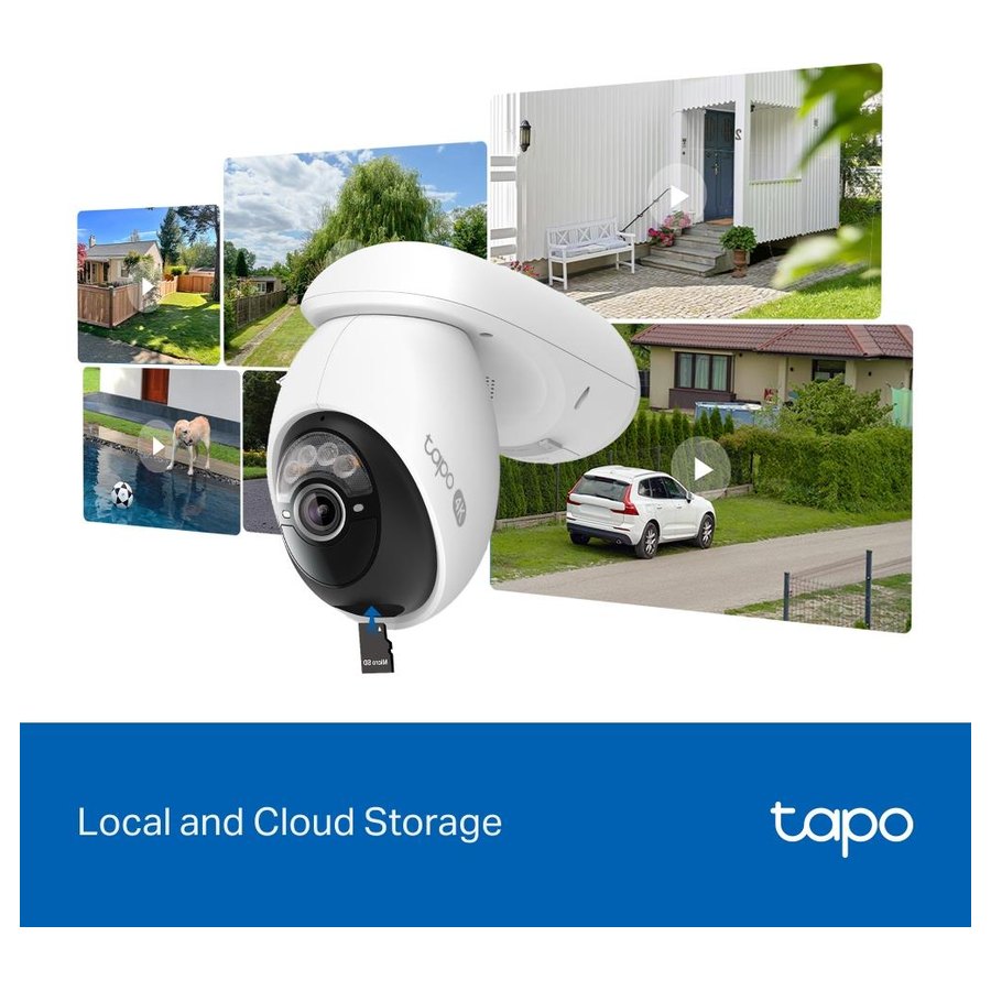 Tapo C660 KIT 4K päikesepaneeliga pöördkaamera