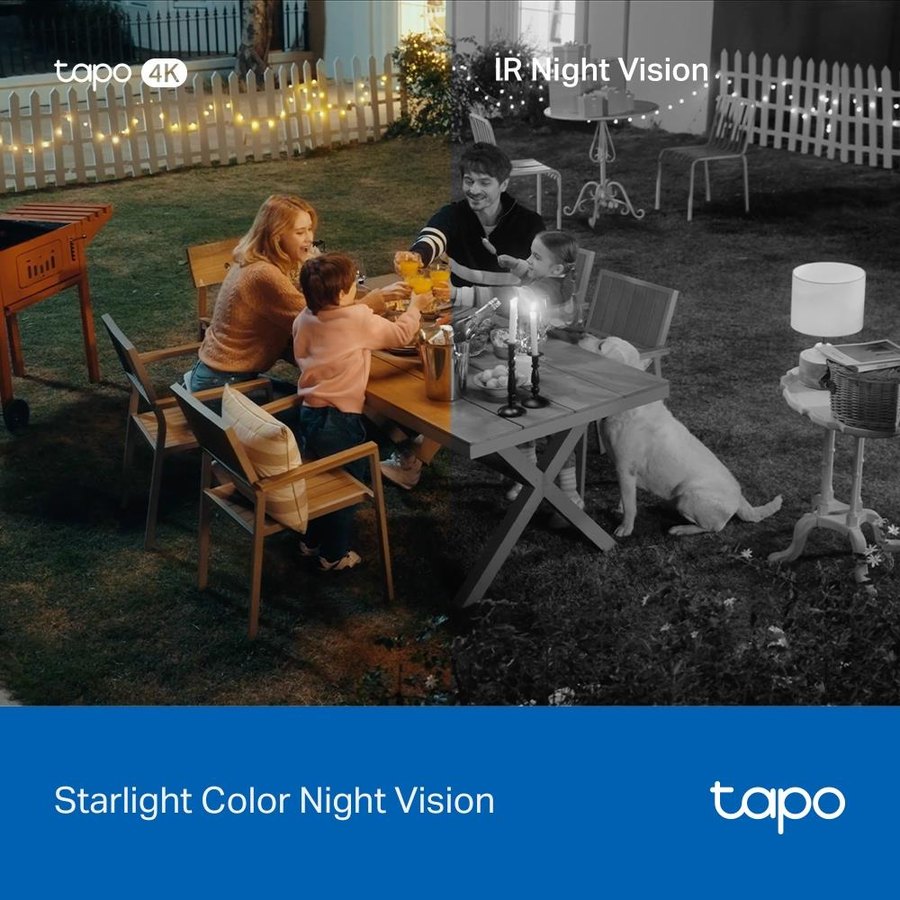 Tapo C660 KIT 4K päikesepaneeliga pöördkaamera