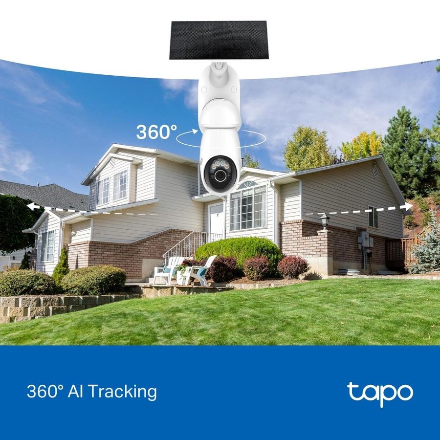 Tapo C660 KIT 4K päikesepaneeliga pöördkaamera