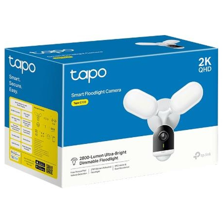 Tapo C720 prožektoriga valvekaamera, 2K
